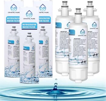 Premium Replacement Fridge Water Filter Compatible with LG LT700P, ADQ36006101
