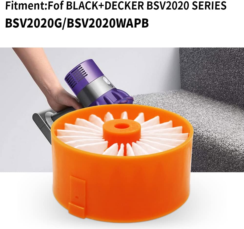 Filter Main Brush for Schwarz+Decker POWERSERIES Cordless Stick Vacuum - Image 2