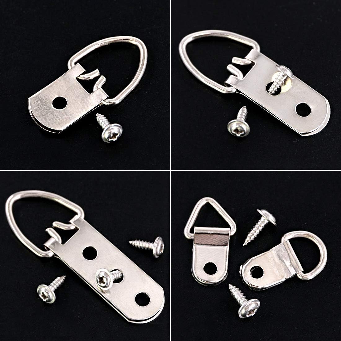 601Pcs Heavy Duty Picture Hangers Kit with 1 Mini Gradienter, Assorted Picture - Image 4