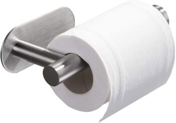 Toilet Paper Holder Self Adhesive, Kitchen Washroom Adhesive Toilet Tissue Roll