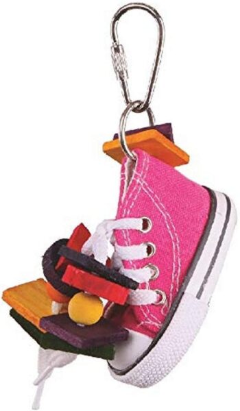 Sneaker and Chips Bird Toy