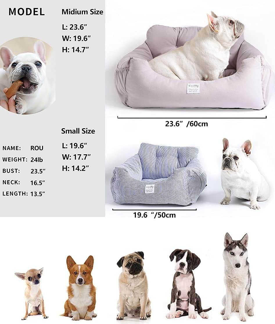 Dog Car Seats for Small Medium Dogs, Waterproof Puppy Car Seat Pet Safety Car - Image 3