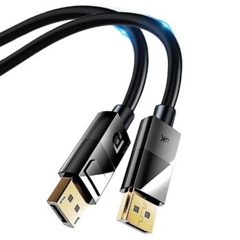 8K Display Port Cable 1.4 (8K@60Hz,4K@144Hz,2K@165Hz,32.4Gbps) DP to DP Cable