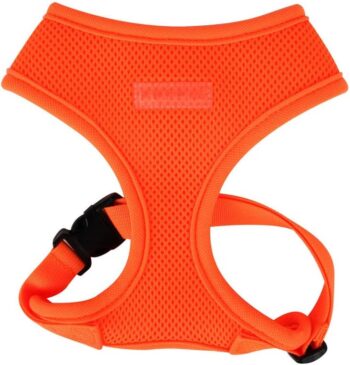 Neon Dog Harness, Orange Small S (Pack of 1) Orange
