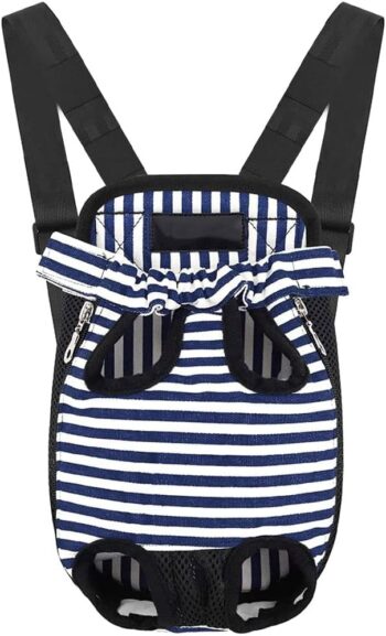 Pet Carrier Backpack, Adjustable Pet Front Cat Dog Carrier Backpack Travel Bag