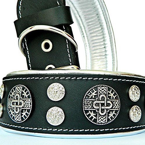 Genuine Leather Dog Collar, Large Breeds, Cane Corso, Rottweiler