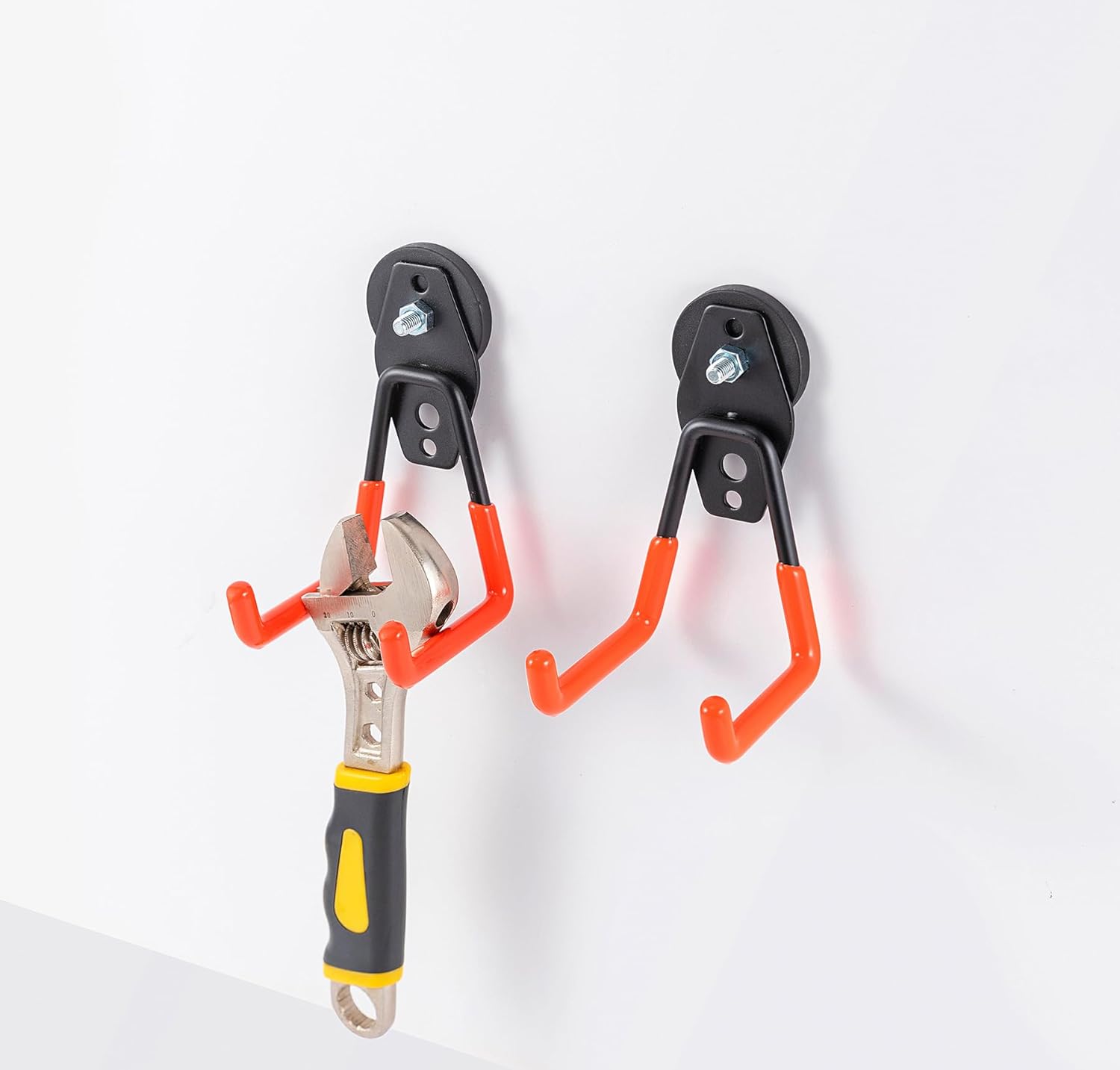 Heavy Duty Magnetic Hook,2PCS Double Hook Storage Magnetic Hooks for Hanging - Image 6