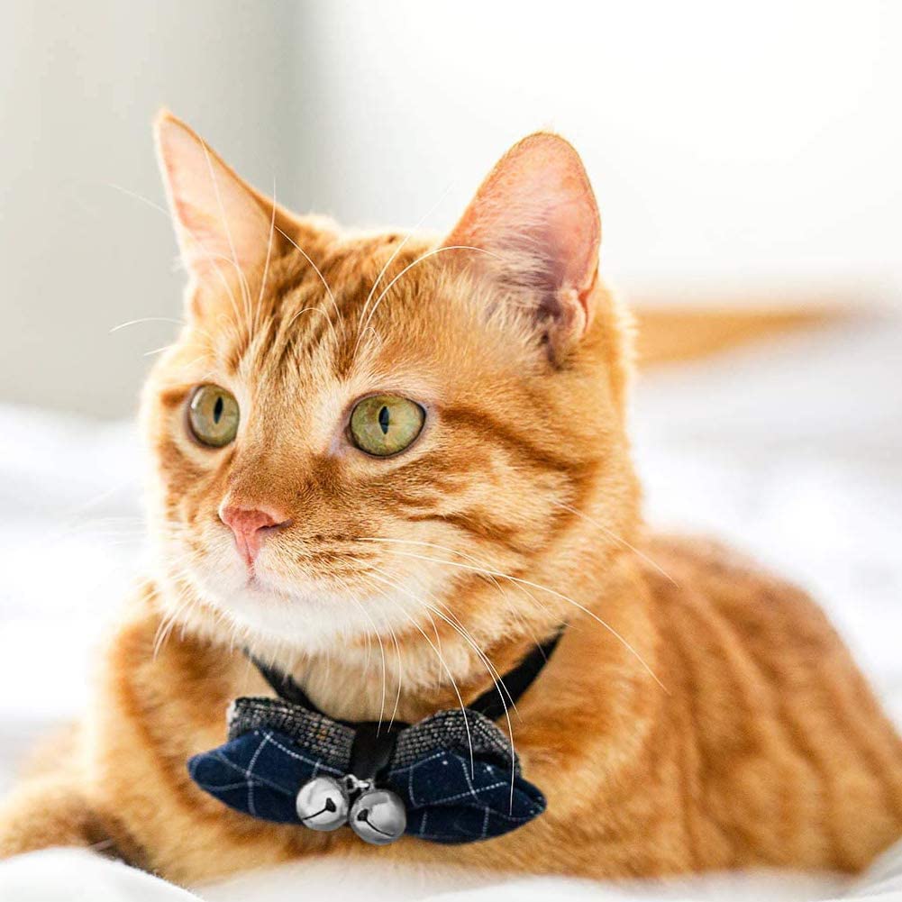 Dog Collar Bells 6PCs Cat Collar Bells Copper Bell Training Charm for Pet Cat - Image 3