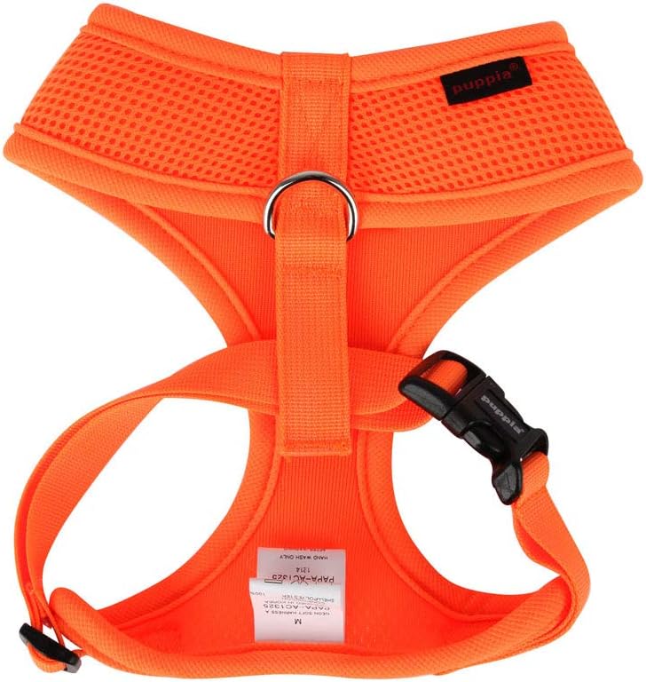 Neon Dog Harness, Orange Small S (Pack of 1) Orange - Image 2