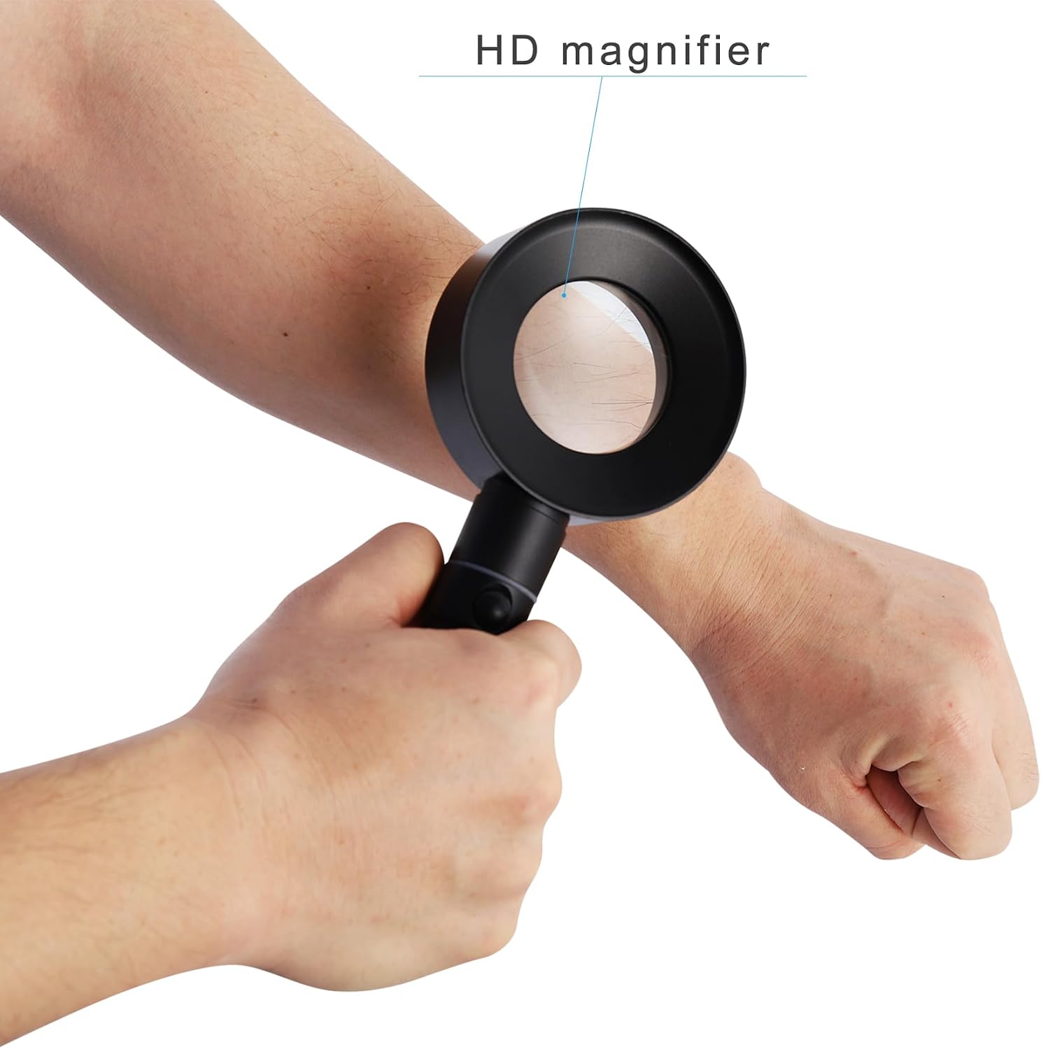 Portable Woods Lamp, UV Black Light for Analyzing Skin, Non-Destructive - Image 3