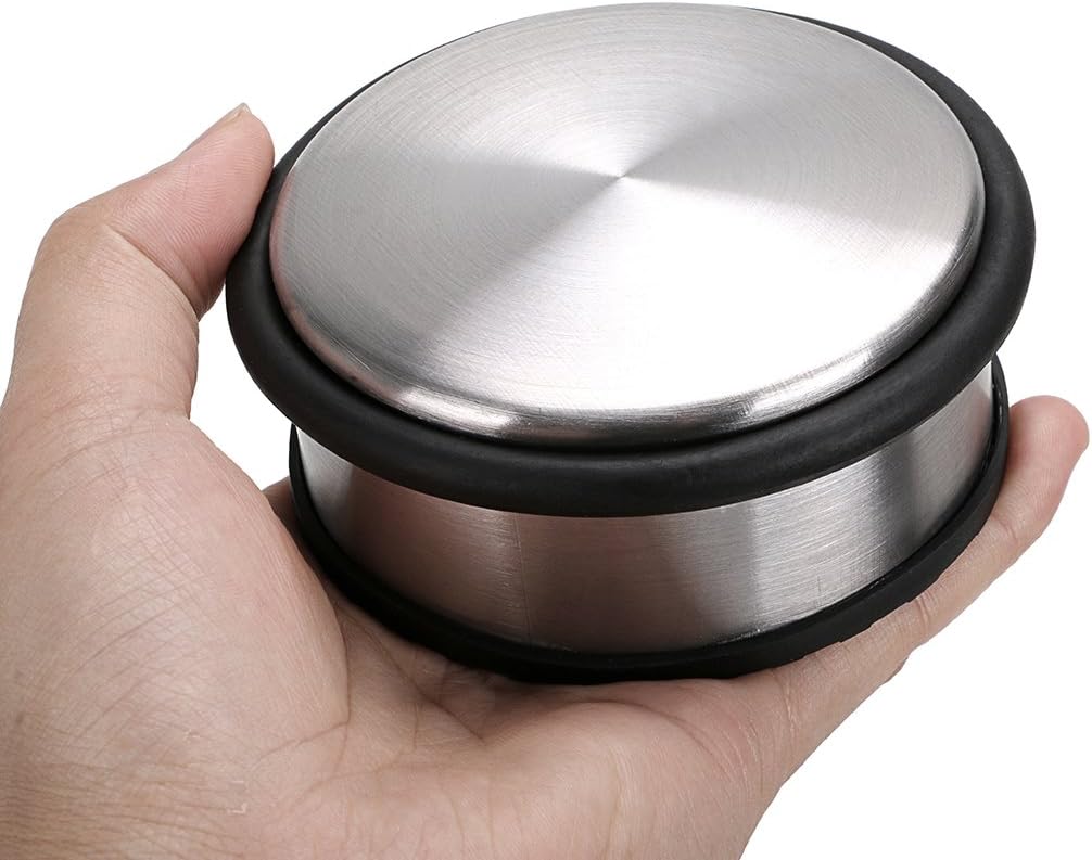 Heavy Duty Floor Door Stopper No Drill, Durability Stainless Steel Door Stops - Image 7