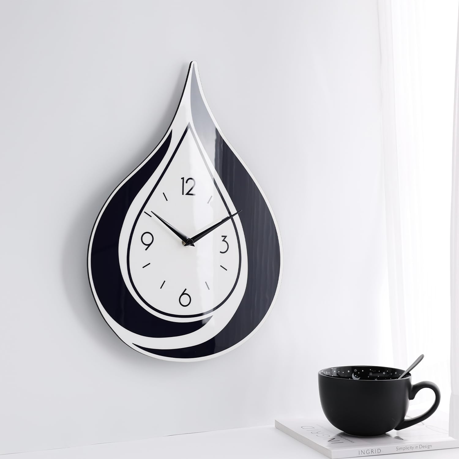 Decorative Wall Clock for Living Room Decor, Modern Wall Clocks Battery Operated - Image 6