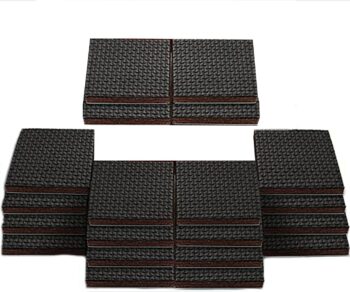 Non Slip Furniture Pads 20 PCS - 2" Premium Furniture Mat- Rubber Pads Furniture