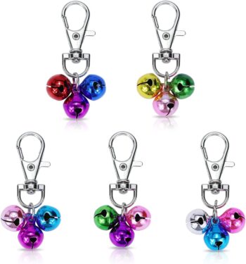 Cat Collar Bells Loud Dog Bell Training Charm Pendants for Pet Puppy Kitty