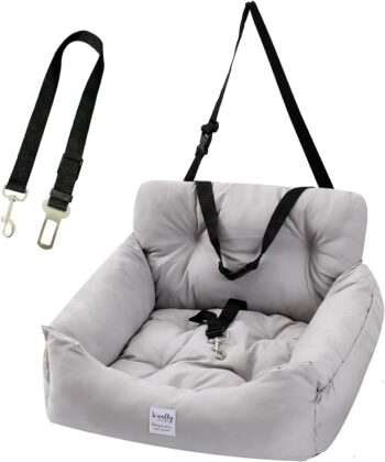 Dog Car Seats for Small Medium Dogs, Waterproof Puppy Car Seat Pet Safety Car
