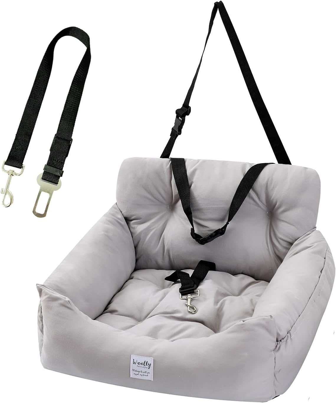 Dog Car Seats for Small Medium Dogs, Waterproof Puppy Car Seat Pet Safety Car