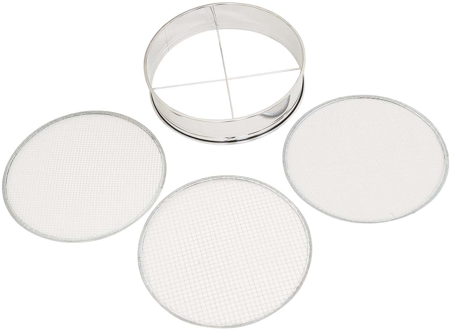 Stainless Steel Soil Fluoy 11.8 inches (30 cm), Includes 3 Replacement Nets - Image 3