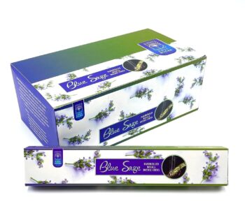 Blue Sage Soul Incense Sticks Handrolled Masala Natural Fragance 12 Packets