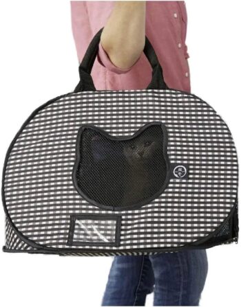 Ultralite Pop-up Cat Carrier, 0.45 kg Black