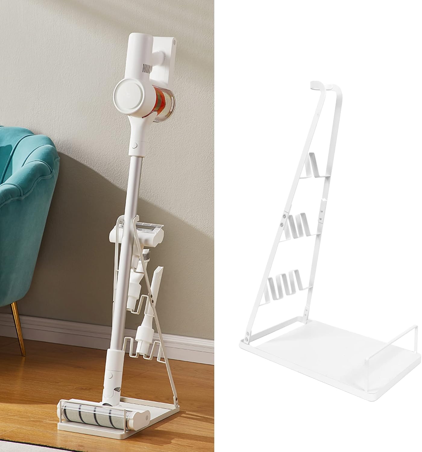 Universal Vacuum Stand,Storage-Stand-Docking-Station-Holder,Stable Metal Storage