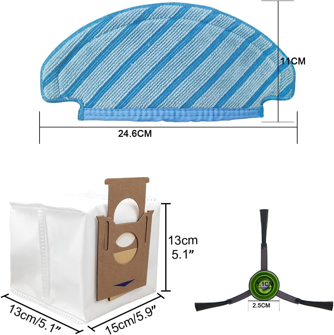 Replacement Parts for ECOVACS DEEBOT OZMO T8 / T8 AIVI Robot Vacuum - Image 3
