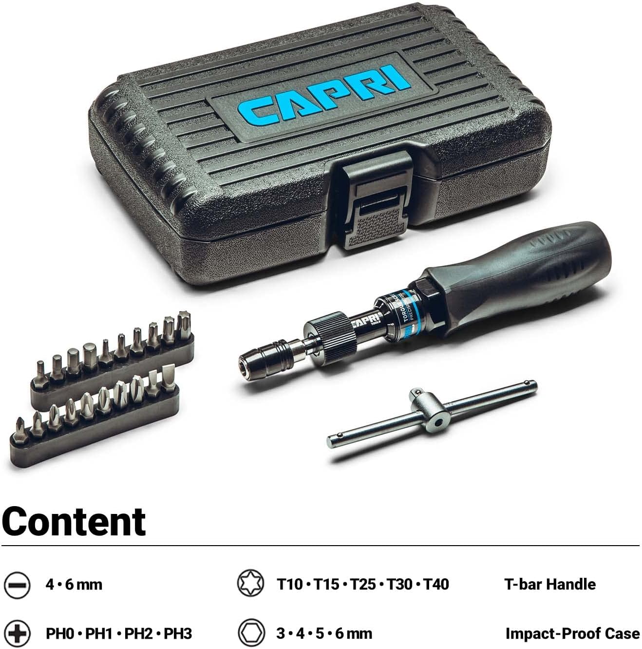 Torque Limiting Screwdriver Set, 10 to 50 inch-pounds in 1 inch-pound increments - Image 7