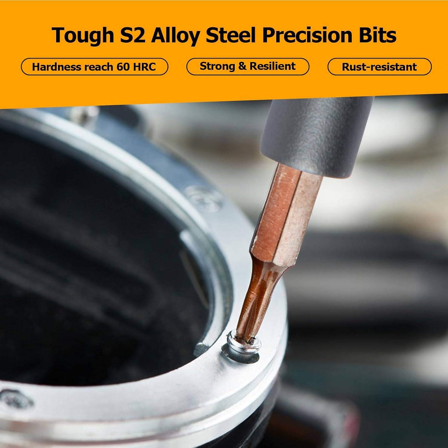 48 pieces precision mechanic screwdriver set, mini tool set with Torx - Image 3