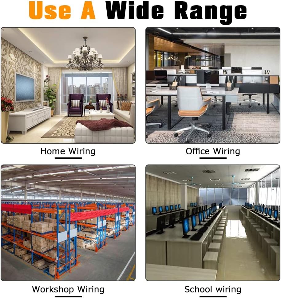50 Packs Wire Clips Adhesive Cable Clips Cable Holder Wire Management - Image 6