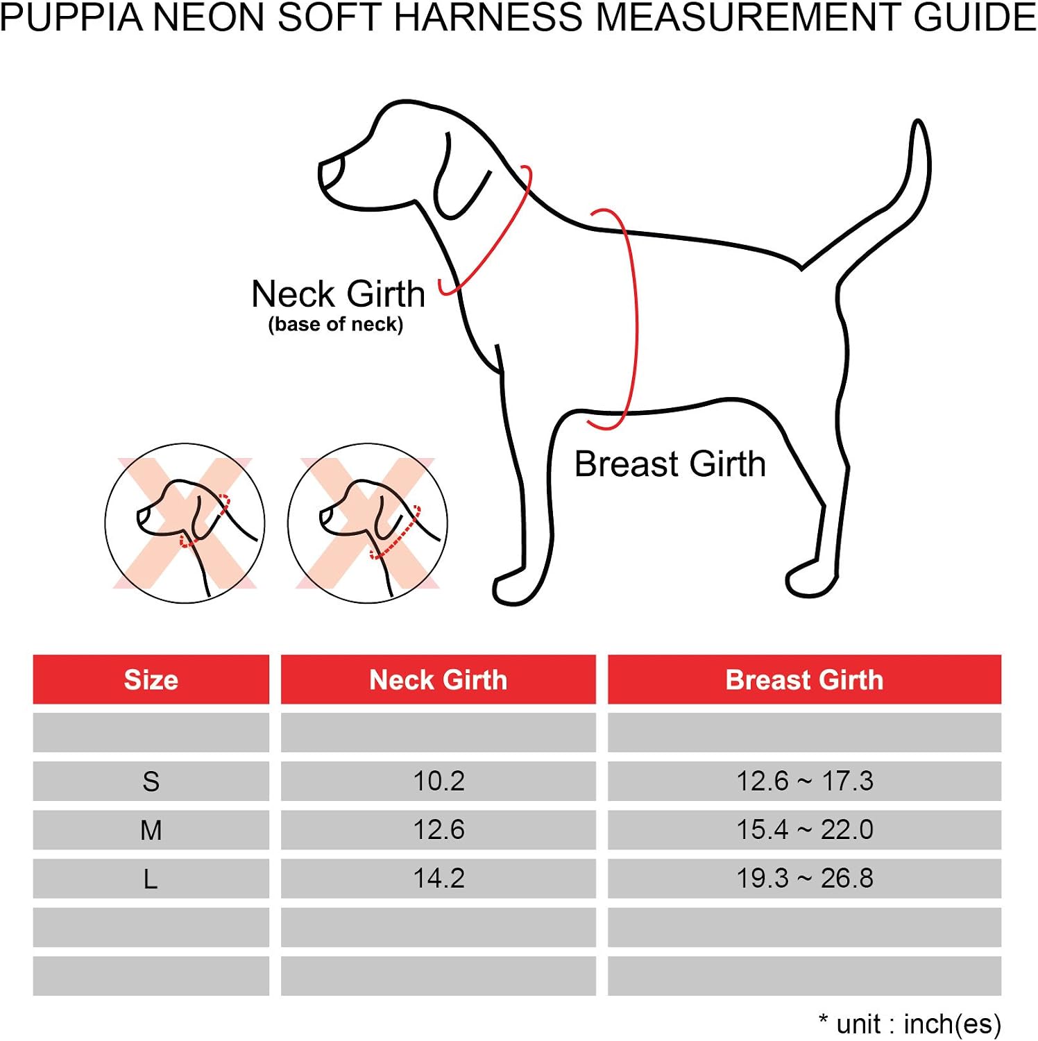 Neon Dog Harness, Orange Small S (Pack of 1) Orange - Image 5