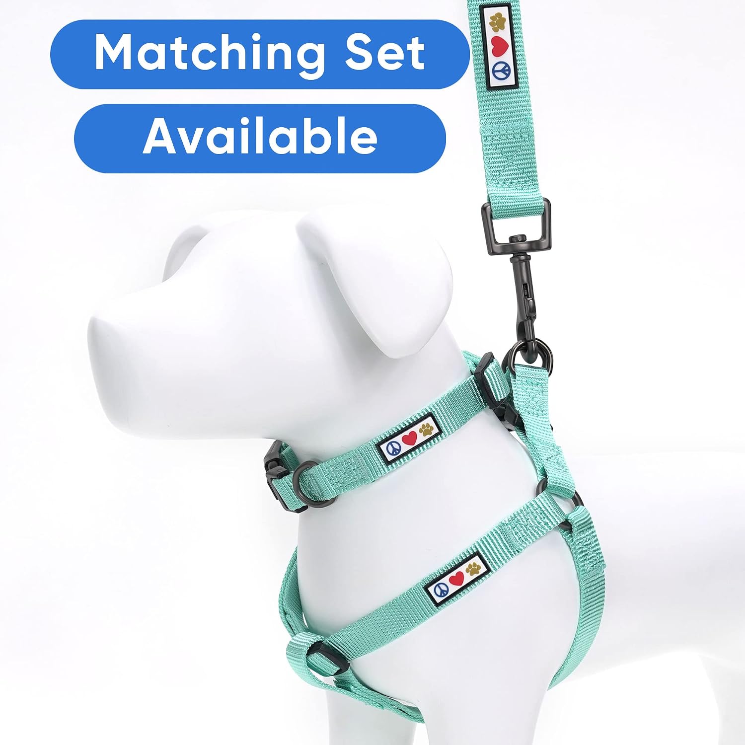 Solid Color Step in Dog Harness Or Vest Harness Dog Training Walking - Image 7