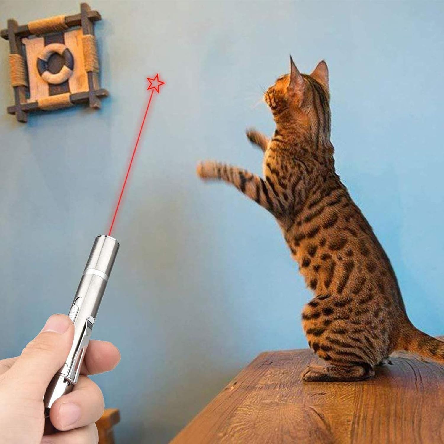 Cat Toys for Indoor Pets,Laser Pointer for Cats Dogs,Interactive Pet Toy - Image 6
