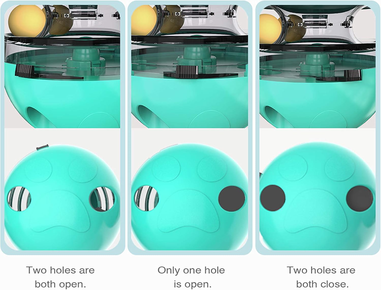 Cat Tumbler Toys Food Dispenser Slow Feeder for Cat and Kitten Exercise Anxiety - Image 5