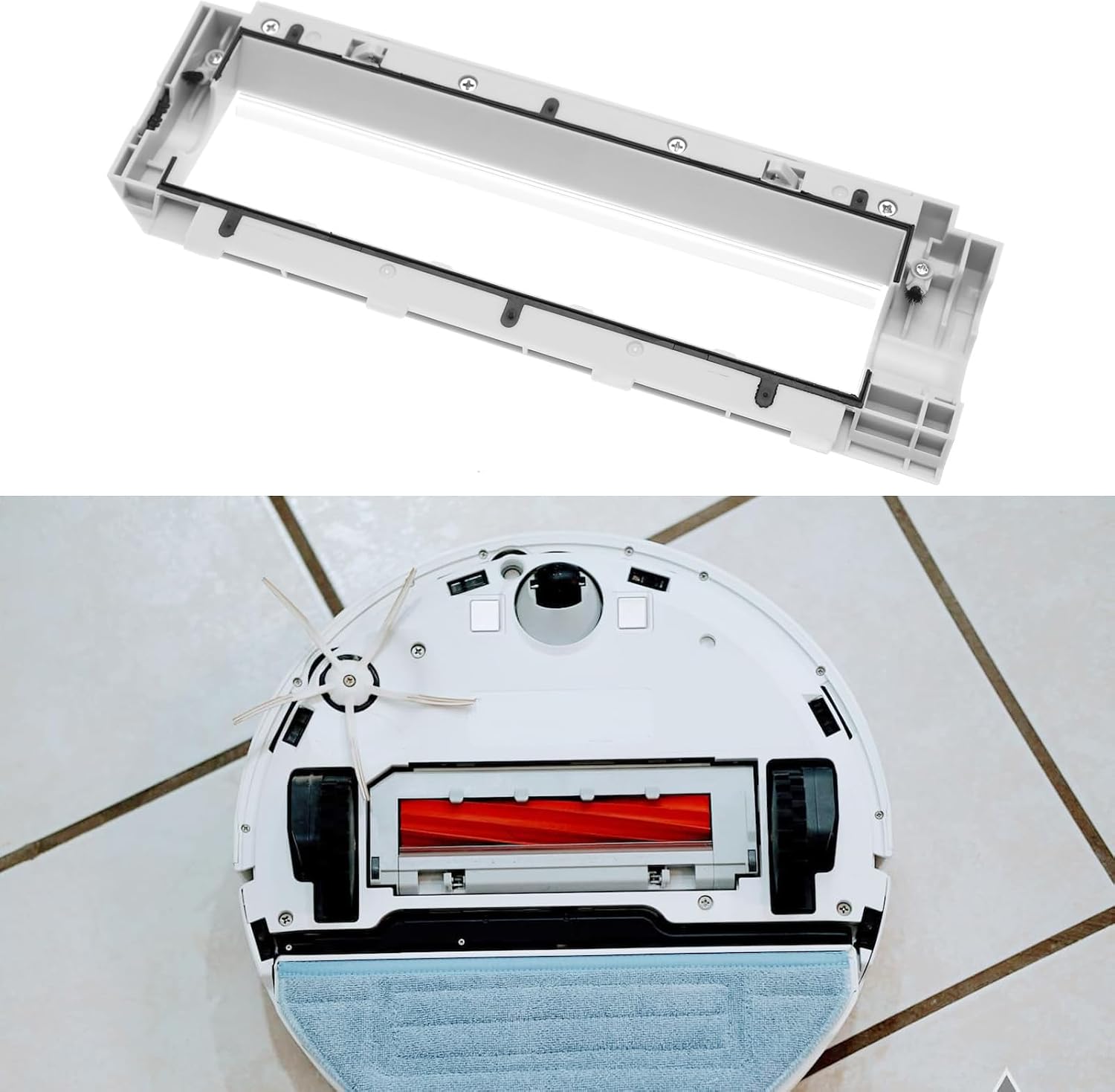Main Brush Cover Vacuum Cleaner Accessories Compatible with Roborock S7/S7+ - Image 2