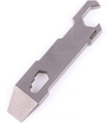 EDC Multi Tool Titanium EDC Pry Bar Keychain Bottle Opener Portable Multi Tool