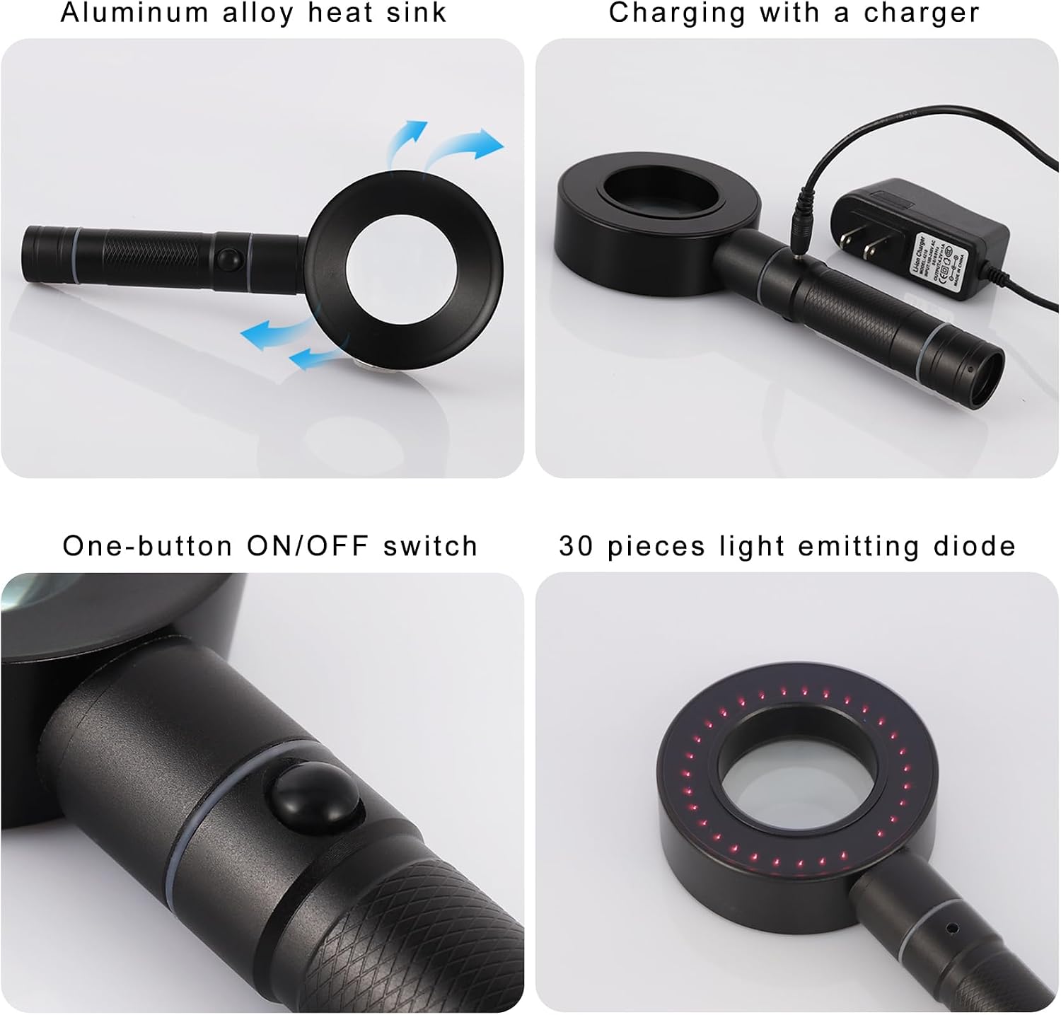 Portable Woods Lamp, UV Black Light for Analyzing Skin, Non-Destructive - Image 7