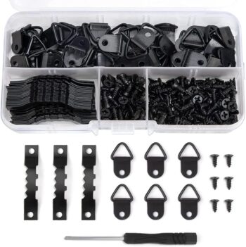 Picture Hanger and Hook Set - 251 Pieces of Frame Hanging Hardware, Sawtooth
