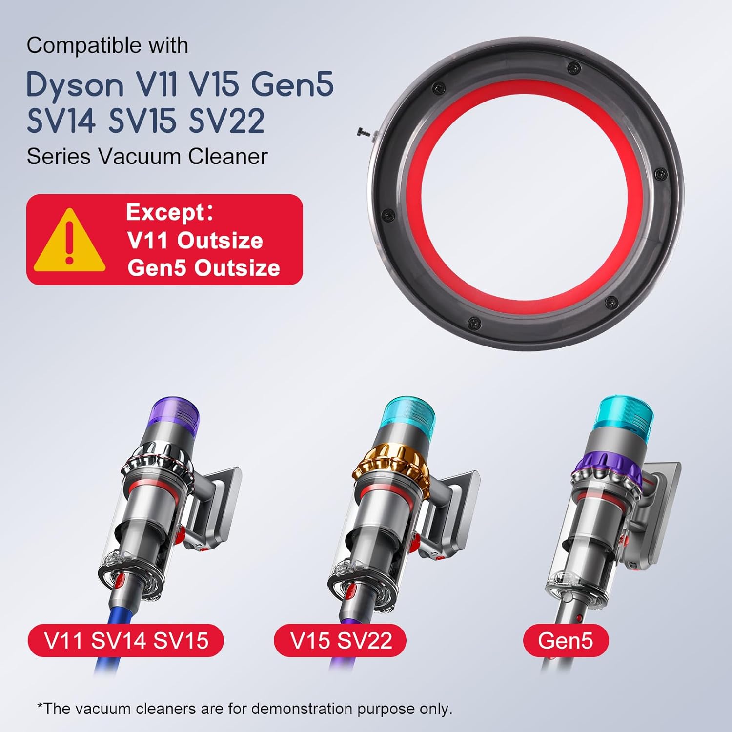 Upgraded Bin Sealing Ring Compatible with Dyson V11 V15 Gen5 SV14 SV15 SV22 - Image 6