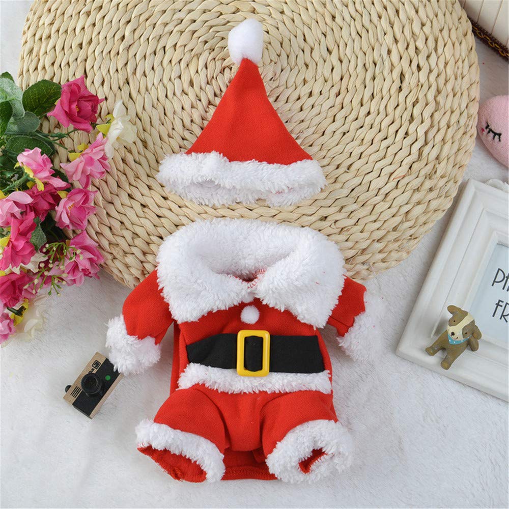Pet Christmas Costumes Dog Cat Christmas Santa Suit Pet Cosplay - Image 4