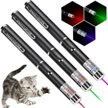 Laser Pointer, Laser Pointer Cat Toys for Indoor Cats, 3 Pack Laser Pointer Pen