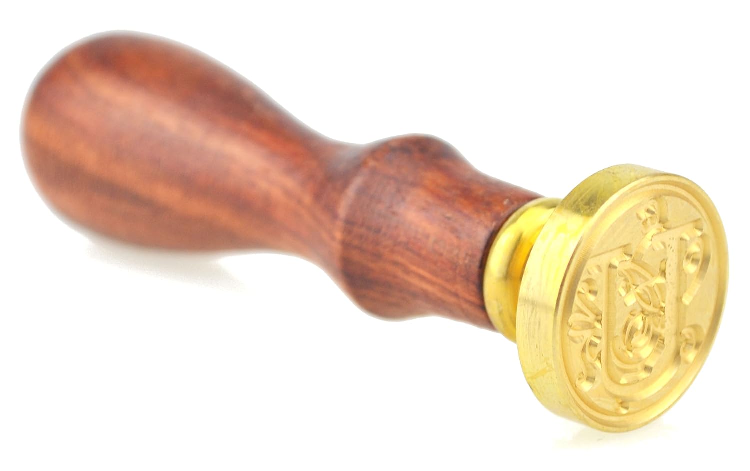 Stamp Seal Sealing Wax Vintage Classic Old-Fashioned Antique Alphabet Initial - Image 3