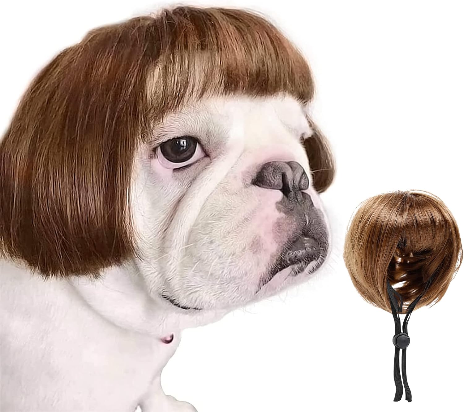 Dog Costume Cat Apparel Dog Toys Curly Braids Headgear Wigs Styling