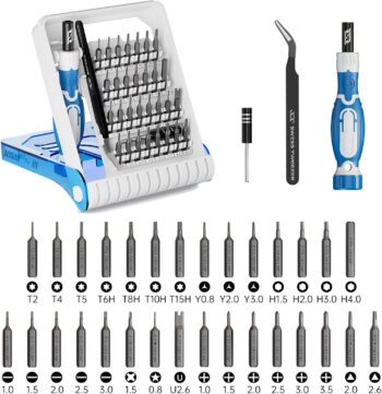 Small Precision Screwdriver Kit, 33 in 1 Professional Electronics Repair Tool