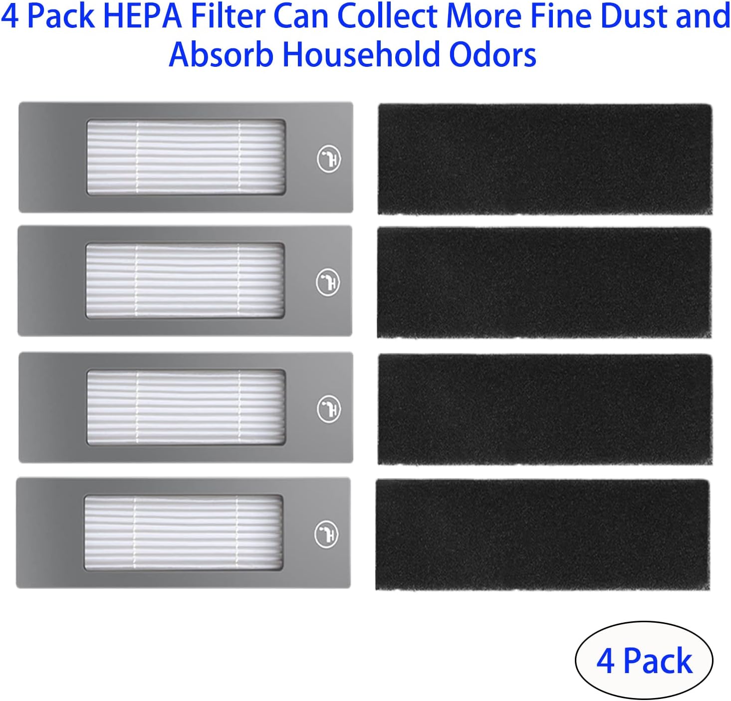 Replacement Accessories Set for ECOVACS DEEBOT N8 N8+ N10 Robot Vacuum Include 1 - Image 6