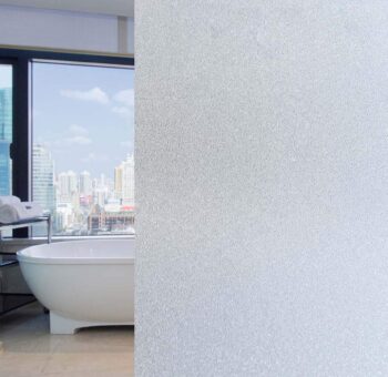 Window Film Privacy Film Frosted No Glue Self Static Cling Anti UV 45x254cm