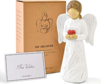 Angel Figurines for Women, Angel Statues and Figurines, Resin Guardian Angel