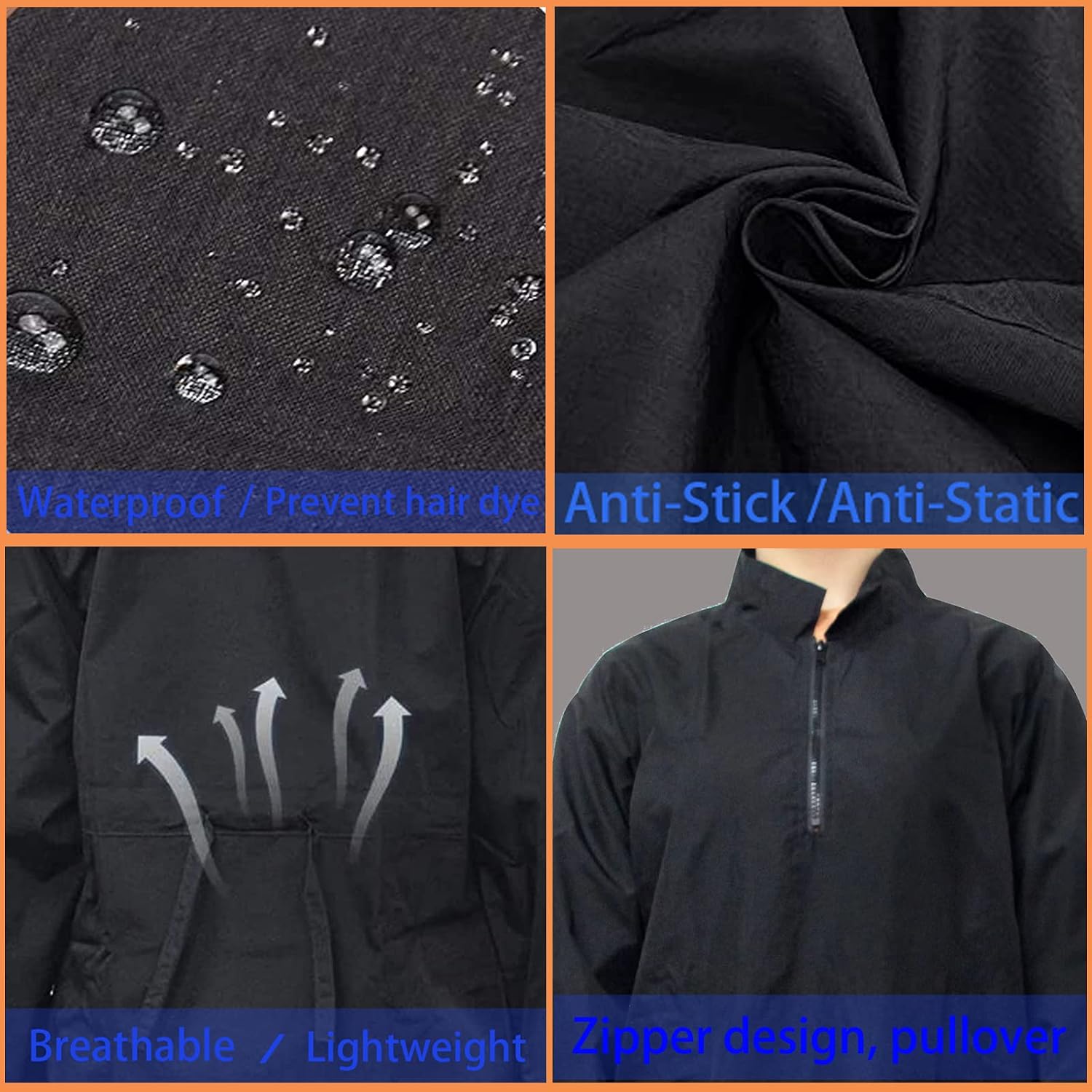 Dog Grooming Smock Barber Jackets for Women Men Pet Cat Groomer Smock - Image 3