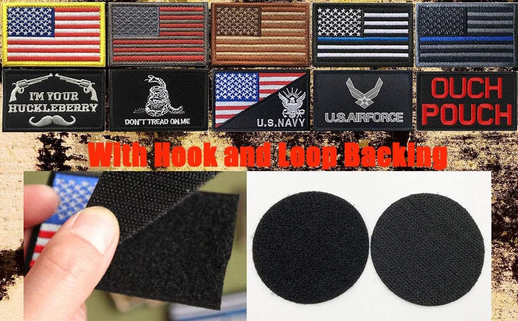 2 PCS EMT Service Dog Patches Therapy Dog Patches Dog Vests/Harnesses Applique - Image 7