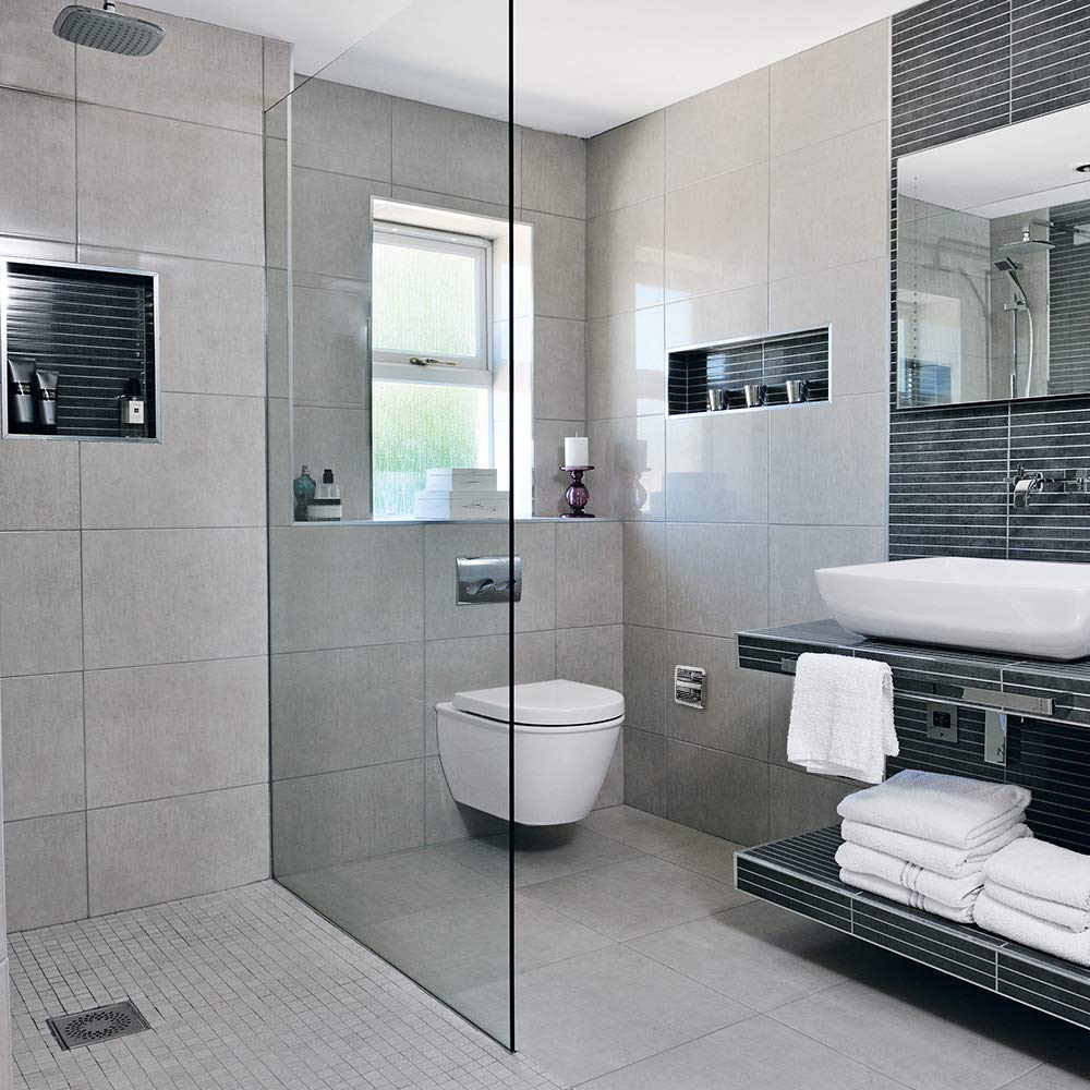 Magnetic Recessed Toilet Holder - Chrome Finish - Image 2
