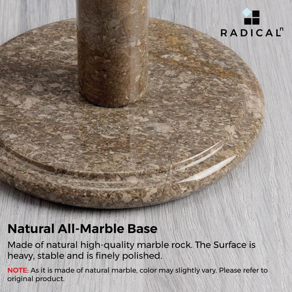 Paper Towel Holder Handmade Marble Hand Towel Rack Napkin Paper Roll Holder - Image 3