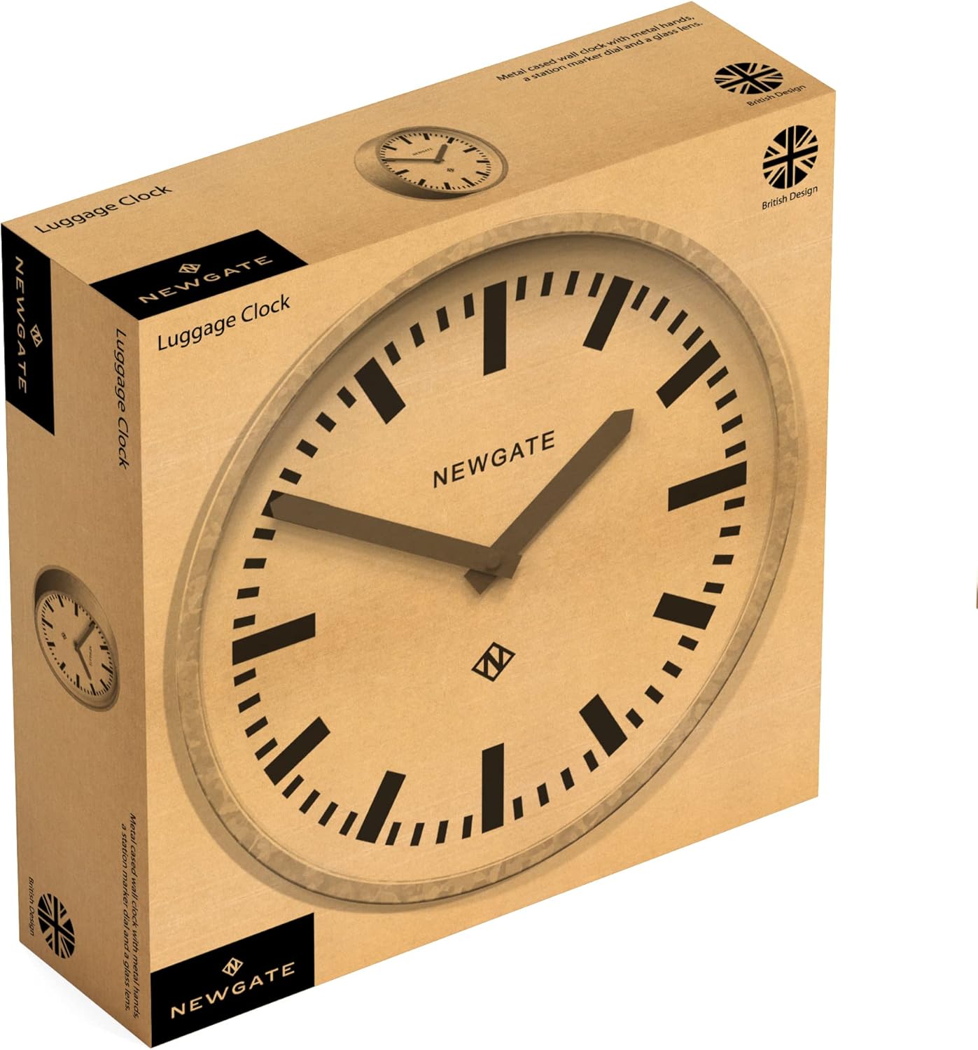 Metal Retro Wall Clock - Wall Clocks - Designer Station Clock - Image 7